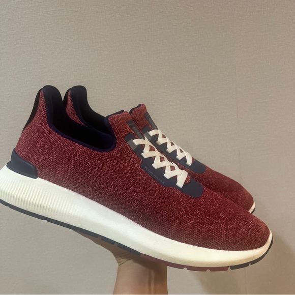 Peter Millar Men's Hyperlight Apollo Sneaker - Red - size 11 - Picture 8 of 8